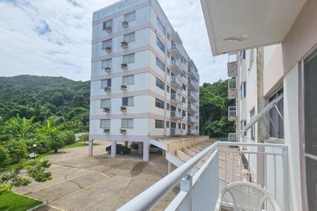 varanda de apartamento para alugar com 1 quarto, 56m² em Loteamento Joao Batista Juliao, Guarujá