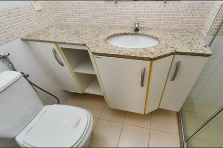 Banheiro Suíte de apartamento para alugar com 3 quartos, 80m² em União, Belo Horizonte