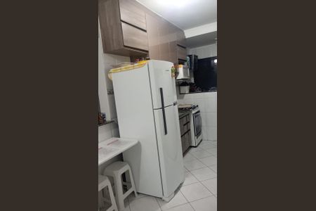 Cozinha de apartamento para alugar com 1 quarto, 50m² em Guilhermina, Praia Grande