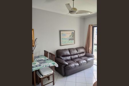 Sala de apartamento para alugar com 1 quarto, 50m² em Guilhermina, Praia Grande