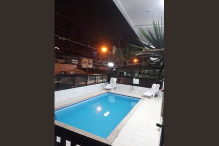 Área externa de apartamento para alugar com 1 quarto, 50m² em Guilhermina, Praia Grande