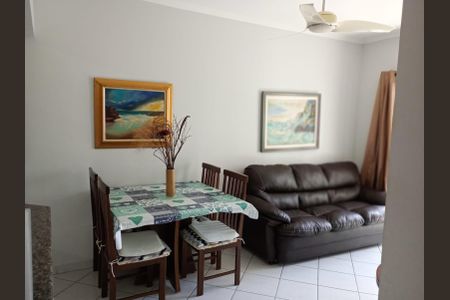Sala de apartamento para alugar com 1 quarto, 50m² em Guilhermina, Praia Grande