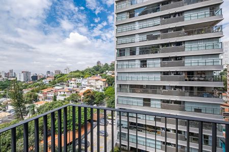 Varanda - Vista de apartamento para alugar com 2 quartos, 150m² em Jardim das Bandeiras, São Paulo