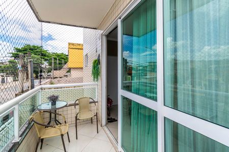 Varanda da Sala de apartamento à venda com 2 quartos, 156m² em Irajá, Rio de Janeiro