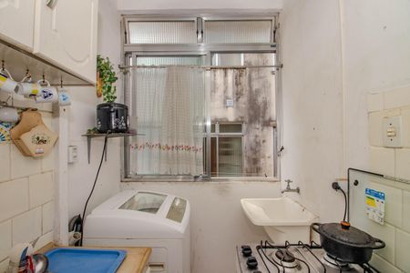 Apartamento para alugar com 45m², 1 quarto e sem vagaCozinha e Área de Serviço