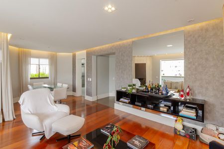 Sala de apartamento à venda com 3 quartos, 152m² em Indianópolis, São Paulo