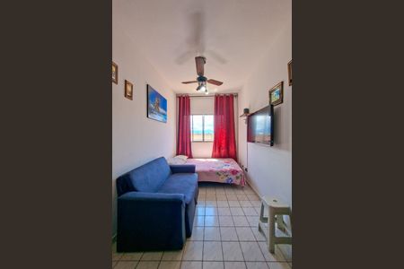 Sala de apartamento para alugar com 1 quarto, 40m² em Aviação, Praia Grande