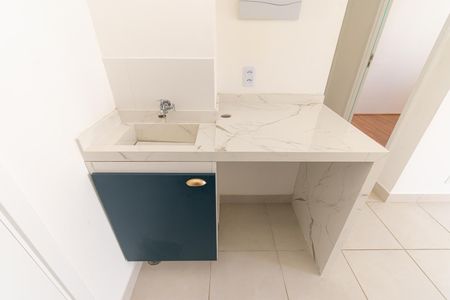 Apartamento para alugar com 35m², 2 quartos e sem vaga Área de Serviço