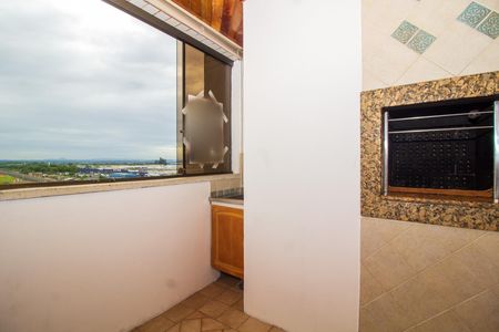 Varanda  de apartamento para alugar com 2 quartos, 60m² em São Sebastião, Porto Alegre