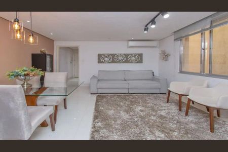 Sala  de apartamento para alugar com 3 quartos, 107m² em Petrópolis, Porto Alegre