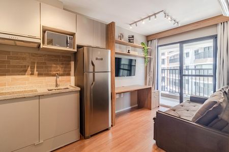 Sala de apartamento para alugar com 1 quarto, 29m² em Pinheiros, São Paulo