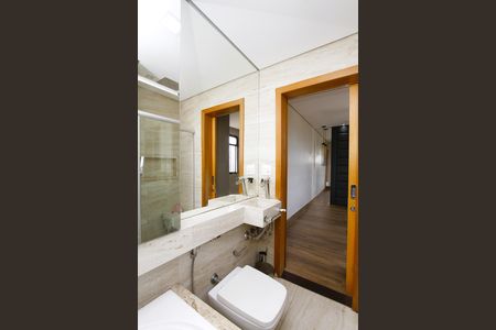 Apartamento para alugar com 100m², 3 quartos e 2 vagasBanheiro da Suíte