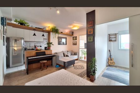 Sala de apartamento para alugar com 2 quartos, 65m² em Várzea da Barra Funda, São Paulo