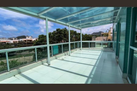 Varanda  de apartamento para alugar com 4 quartos, 205m² em Recreio dos Bandeirantes, Rio de Janeiro