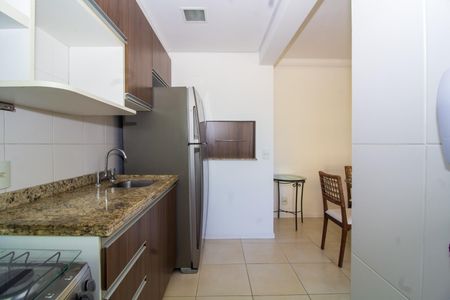 Cozinha de apartamento para alugar com 1 quarto, 42m² em Petrópolis, Porto Alegre