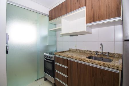 Cozinha de apartamento para alugar com 1 quarto, 42m² em Petrópolis, Porto Alegre