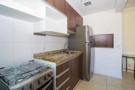 Cozinha de apartamento para alugar com 1 quarto, 42m² em Petrópolis, Porto Alegre