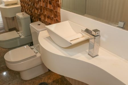 Lavabo de apartamento à venda com 3 quartos, 130m² em Perdizes, São Paulo