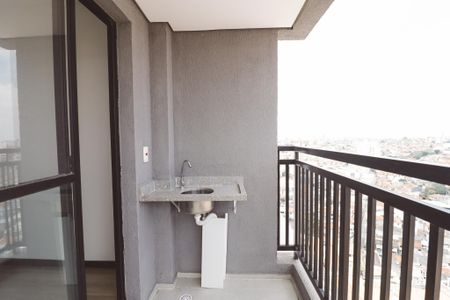 Área de Serviço de apartamento para alugar com 1 quarto, 30m² em Parada Inglesa, São Paulo