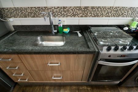 Apartamento à venda com 60m², 3 quartos e 2 vagasCozinha e Área de Serviço