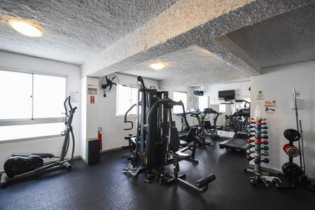 Apartamento para alugar com 46m², 2 quartos e 1 vaga Apartamento para alugar com 46m², 2 quartos e 1 vagaAcademia