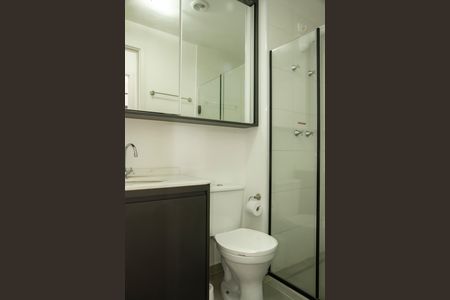 Studio para alugar com 28m², 1 quarto e sem vagaBanheiro