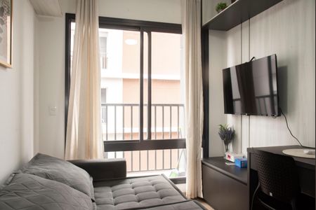 Studio para alugar com 28m², 1 quarto e sem vagaSala