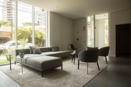 Studio para alugar com 28m², 1 quarto e sem vagaHall social