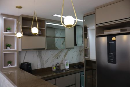 Apartamento à venda com 59m², 2 quartos e 1 vagaCozinha 