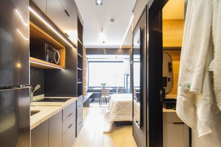 Studio para alugar com 27m², 1 quarto e sem vagaStudio