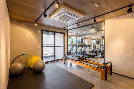 Studio para alugar com 27m², 1 quarto e sem vagaAcademia