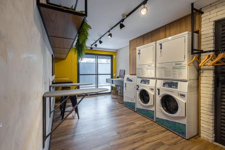 Studio para alugar com 27m², 1 quarto e sem vagaLavanderia