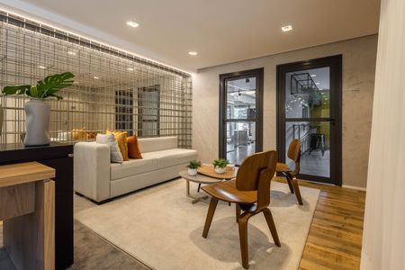 Studio para alugar com 27m², 1 quarto e sem vagaCoworking