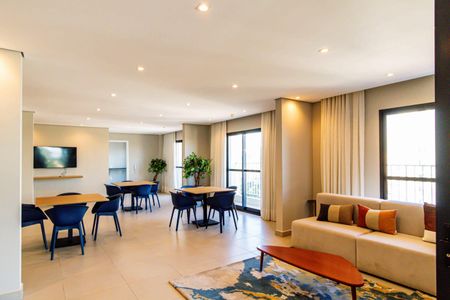 Studio para alugar com 27m², 1 quarto e sem vagaÁrea comum - Salão de festas