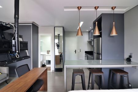 Apartamento à venda com 36m², 1 quarto e 1 vagaSala/Quarto