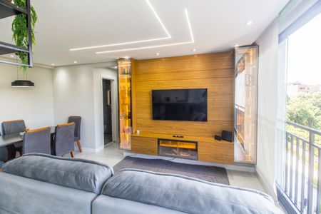 Sala  de apartamento para alugar com 2 quartos, 55m² em Jardim Maria Helena, Barueri