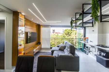 Sala  de apartamento para alugar com 2 quartos, 55m² em Jardim Maria Helena, Barueri