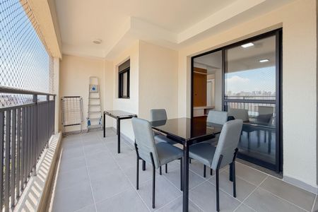 Varanda Gourmet de apartamento para alugar com 3 quartos, 70m² em Nova Klabin, São Paulo