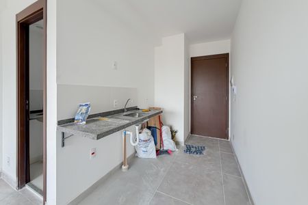 Cozinha de kitnet/studio para alugar com 1 quarto, 24m² em Ipiranga, São Paulo