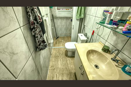 Banheiro de casa para alugar com 1 quarto, 80m² em Vila Progresso (zona Sul), São Paulo