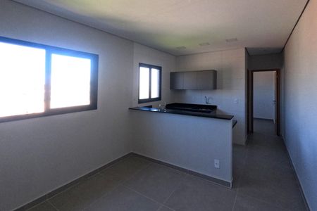 Sala de apartamento para alugar com 1 quarto, 33m² em Macuco, Santos