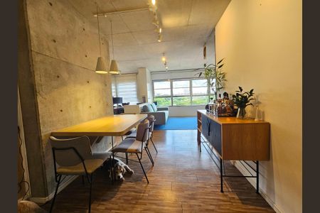 Sala de apartamento para alugar com 1 quarto, 70m² em Jardim das Acacias, São Paulo