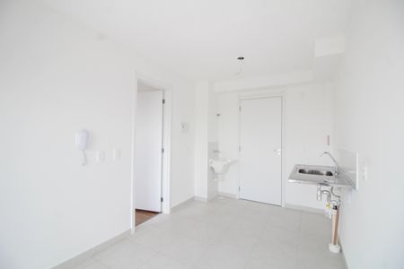 Sala/Cozinha de apartamento para alugar com 1 quarto, 27m² em Brás, São Paulo