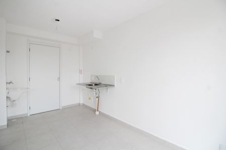 Sala/Cozinha de apartamento para alugar com 1 quarto, 27m² em Brás, São Paulo