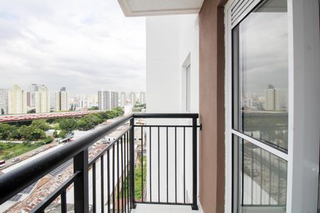 Varanda de apartamento para alugar com 1 quarto, 27m² em Brás, São Paulo