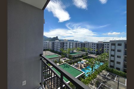 Varanda - Sala de apartamento para alugar com 2 quartos, 39m² em Barra Olímpica, Rio de Janeiro