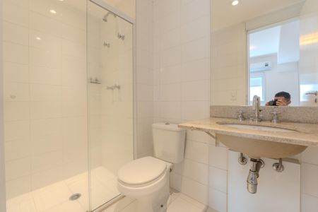 Apartamento para alugar com 47m², 1 quarto e 1 vagaBanheiro da Suíte 1