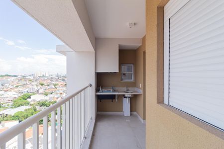 Sacada de apartamento à venda com 3 quartos, 67m² em Vila Osasco, Osasco