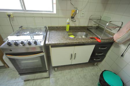 Cozinha de apartamento à venda com 2 quartos, 56m² em Jd Iraja, São Bernardo do Campo