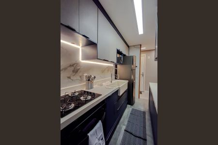 Apartamento à venda com 51m², 2 quartos e 1 vagaCozinha